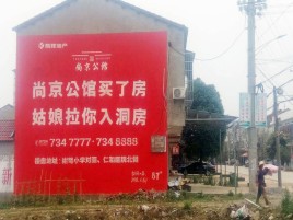 隆回墙体广告在乡镇、农村市场的媒体优势