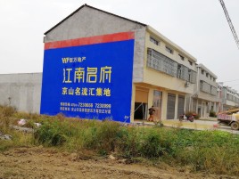 隆回农村墙体广告在不同形式上面展现的不同特色