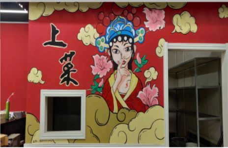 隆回墙体彩绘的发展和应用