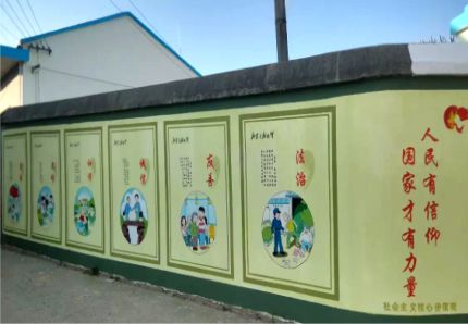 隆回文化墙施工攻略