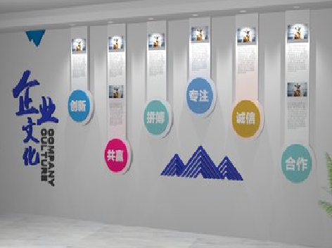 隆回企业文化墙需要传递什么办公文化？